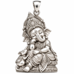 Blissful Bal Ganesha Pendant