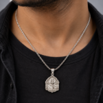 Shiv Dham Divine Trishul Pendant - Image 4