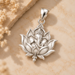 Lotus Grace Ganesha Pendant - Image 4