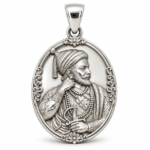 Chhatrapati Shivaji Maharaj Royal Portrait Pendant