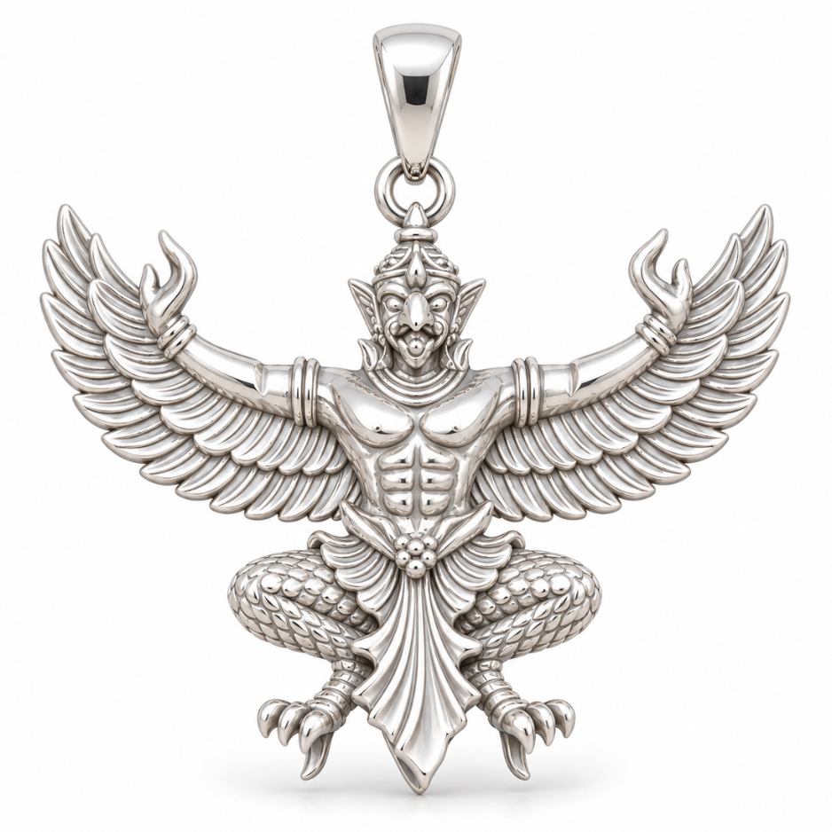 Untitled design (10) Veer Garunda Pendant - Image 1