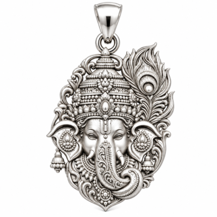 Royal MorPankh Ganesha Pendant