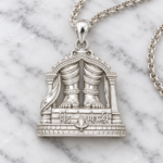 Lord Vitthal Paduka Pendant - Image 2