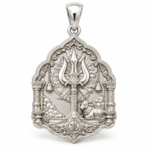 Shiv Dham Divine Trishul Pendant