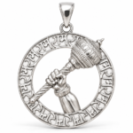 Bajrangbali Gada Ram Naam Pendant