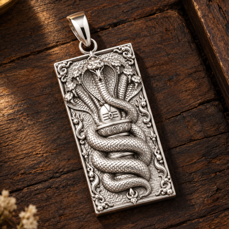 Nagdev Mahadev Protection Pendant