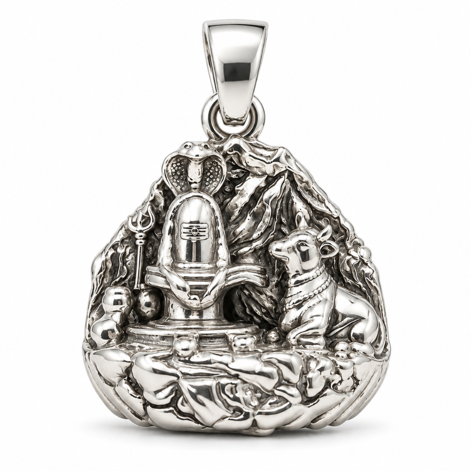 Untitled design Kailas Shivling Pendant - Image 1